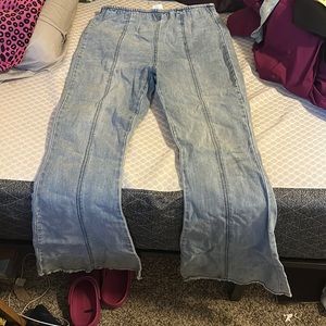 Bellbottom jeans